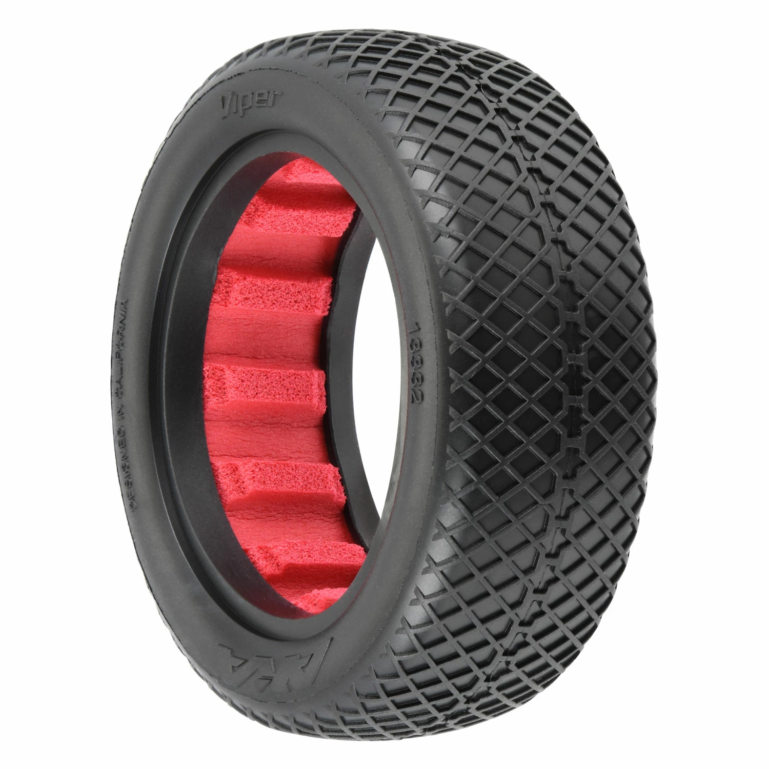 AKA PRODUCTS, INC. 1/10 Viper Super Soft Long Wear 4WD Fr 2.2" Off-Road Buggy Tires (2) for Tires & Wheels
