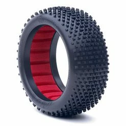 AKA PRODUCTS, INC. 1/8 Crossbrace Soft Long Wear, Red Inserts (2): Buggy for Tires & Wheels