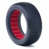 AKA PRODUCTS, INC. 1/8 Enduro Soft Tires, Red Inserts (2): Buggy for Tires & Wheels