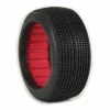 AKA PRODUCTS, INC. 1/8 Double Down Super Soft Long Wear Tires, Red Inserts (2): Buggy for Tires & Wheels