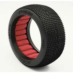 AKA PRODUCTS, INC. 1/8 P1 Super Soft, Red Inserts (2): Buggy for Tires & Wheels