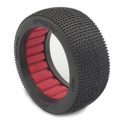 AKA PRODUCTS, INC. 1/8 P1 Soft Long Wear, Red Inserts (2): Buggy for Tires & Wheels