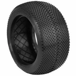 AKA PRODUCTS, INC. 1/8 EVO Gridiron Super Soft Long Wear Tires, Red Inserts (2): Truggy for Tires & Wheels