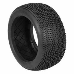 AKA PRODUCTS, INC. 1/8 EVO Impact Soft Long Wear Tires, Red Inserts (2): Truggy for Tires & Wheels