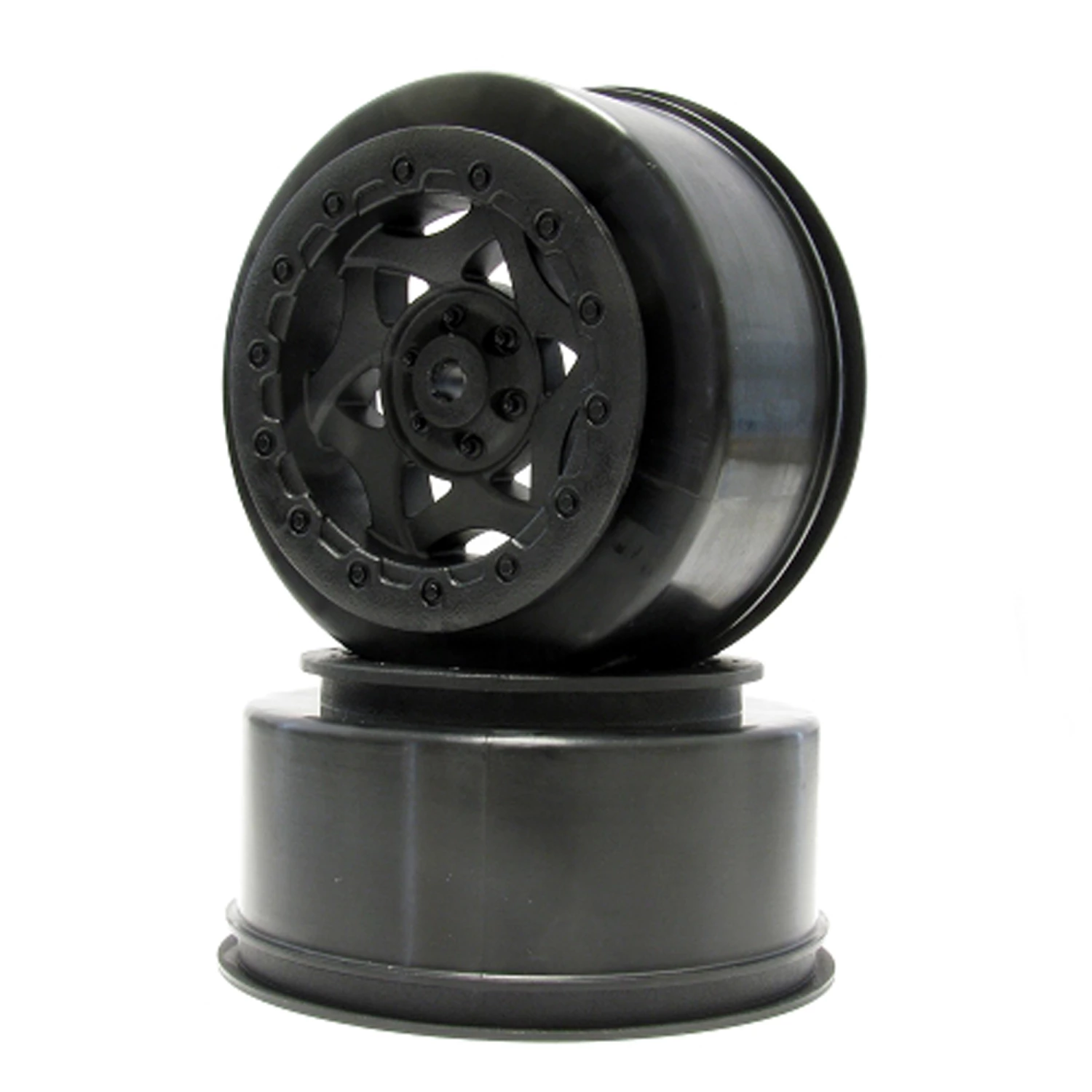 AKA PRODUCTS, INC. 1/10 Cyclone SC Front/Rear Wheel: SC10 4X4 (2) for Tires & Wheels
