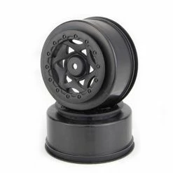 AKA PRODUCTS, INC. 1/10 Cyclone SC Wheel, Black (2): SCTE4X4/SCT410 for Tires & Wheels