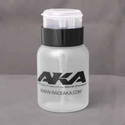 AKA PRODUCTS, INC. Mini Pump Bottle with Locking Cap for Pit Equipment